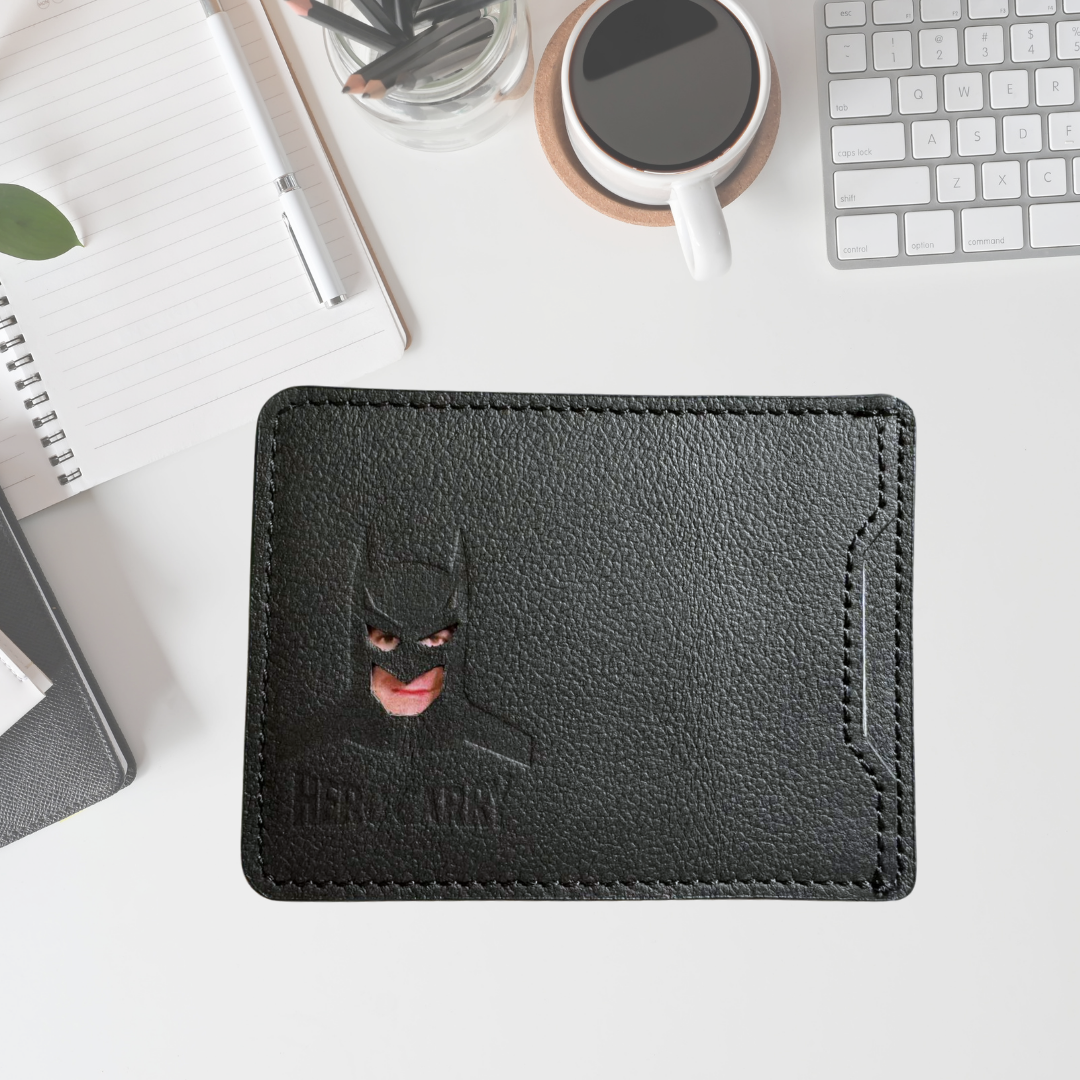 Superhero Leather ID Case