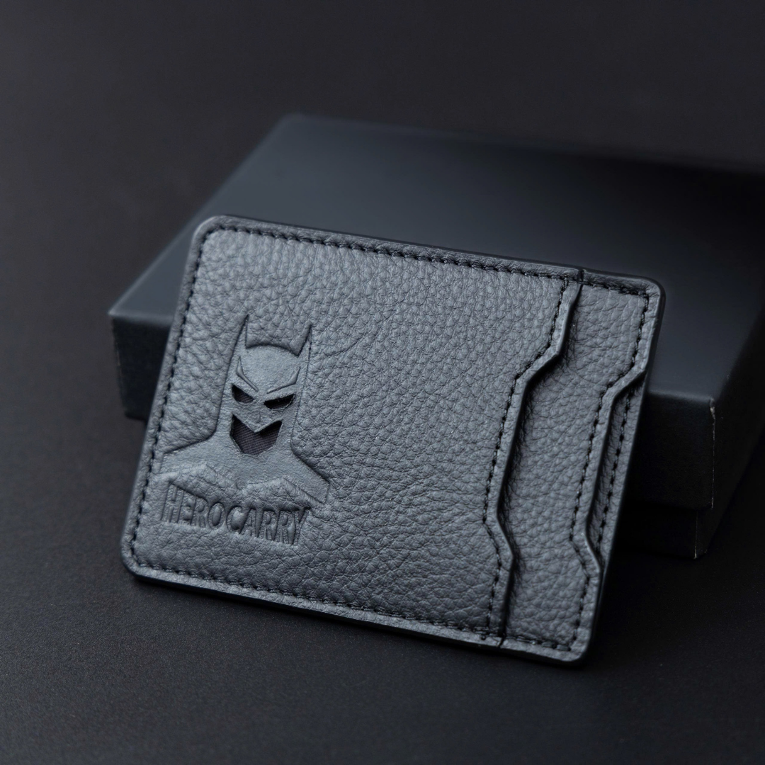 Superhero Leather ID Case